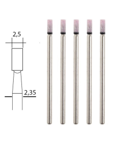 Edelkorund Slijpstift Cilinder 5st Proxxon 28774