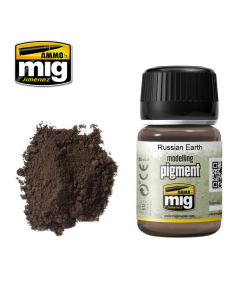 Superfine pigment russian earth 35 ml AMMO by Mig 3014