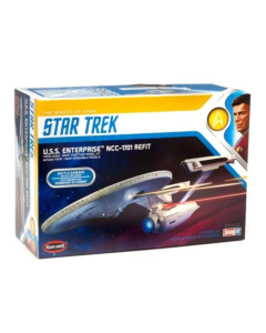 1/1000 Star Trek The Wrath of Khan USS Enterprise NCC-1701 Refit (snap it) Polar Lights 974