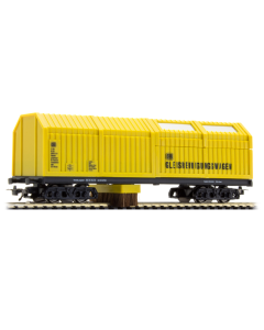 H0 AC Stofzuigerwagen, 3-rail wisselstroom LUX-Modellbau 8830