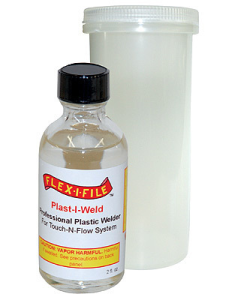 Flex-I-File Plast-I-Weld Adhesive 60ml Albion Alloys COD7112