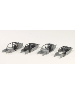 OUTLET - H0 Motorsportsitze/Uberrollbugel Herpa 050562