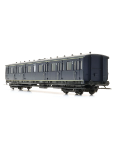 H0 NS C12c B6426, blauw, grijs dak, 2e klasseborden hoog, 1954-66 - Artitec 20.255.08 Artitec 2025508