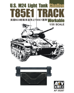 1/35 T85E1 TRACK for U.S. M24 Light Tank Chaffee, workable links AFV-Club 35287