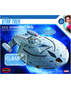 1/1000 Star Trek U.S.S. Voyager NCC-74656 "Clear Edition" (Snap Fit) Polar Lights 992