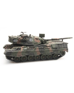H0 BRD Leopard 1A1A2 camouflage, treintransport lading Artitec 6870050