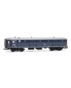 H0 NS Stalen D Depotwagen 80 984 0 504-8, blauw grijs dak, tijdperk IV-V - Aritec 20.248.05 Artitec 2024805