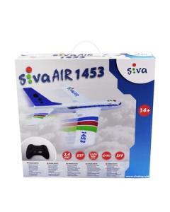 RC vliegtuig 2,4Ghz RTF, rood Siva 70155