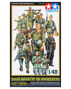 1/48 German Infantry, 15 figures Tamiya 32530