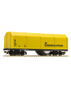 H0 AC Slijpwagen voor Rails en Bovenleiding, 3-rail wisselstroom LUX-Modellbau 9130