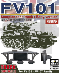 1/35 FV101 Scorpion Tank TRACK (early version), workable track AFV-Club 35290