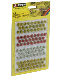 Graspollen "Bloeiend" geel / rood / wit 6 mm 104 stuks Noch 07135