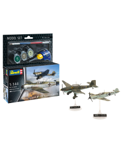 1/144 Model Set Micro Wings: Me Bf109E & Ju87B Stuka Revell 63770