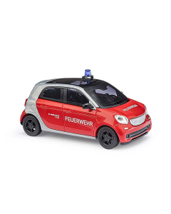 H0 Smart Forfour 2014,  Feuerwehr Busch 49560