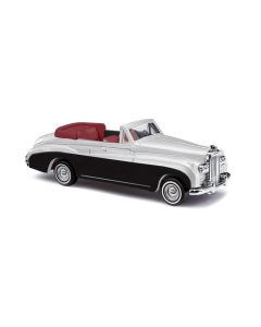 H0 Bentley cabrio, zilver Busch 44451