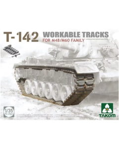 1/35 T-142 Workable Tracks for M48 / M60 Family Takom 2164