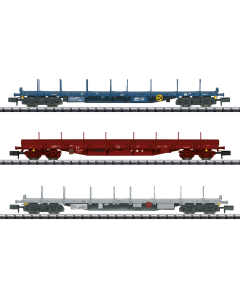 N Platte wagen-Set SNCB CFL Trix 18723