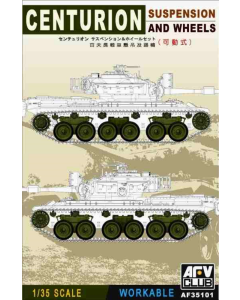 1/35 Centurion Workable Suspension and Wheels AFV-Club 35101