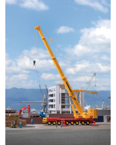 H0 LIEBHERR 1400 mobiele kraan "WIESBAUER" Kibri 13034