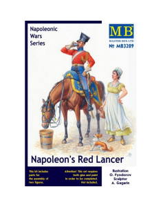1/32 Napoleon's Red Lancers Master Box 3209