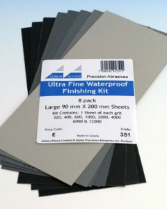 Ultra Fine Waterproof Finishing Kit Albion Alloys CODE351