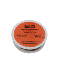 Verenstaal draad 0.3mm, 40m Aeronaut 732103