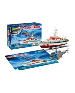 OUTLET - 1/72 DGzRS Berlin + Sea King "Good Bye Set" Revell 05683