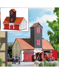 H0 Firehouse Busch 1660