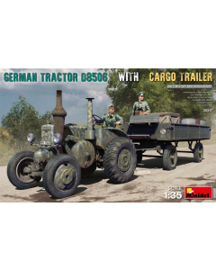 1/35 German Tractor D8506 with Cargo Trailer MiniArt 35317