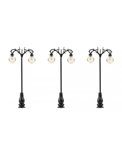 H0 LED-lantaarn, hanglampen, warm wit, 3 stuks Faller 180115