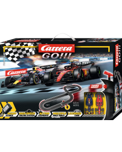143 GO!!! Racebaan Formule 1 'Verstappen tegen Sainz' Carrera 62572