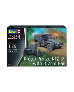 1/76 Krupp Protze KFZ 69 with 3,7cm PAK Revell 03344