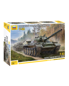 1/72 Soviet T-62, main battle tank Zvezda 5077