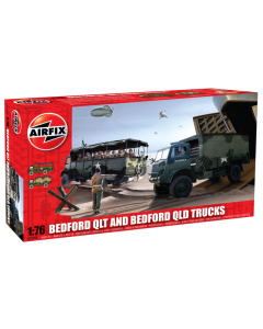 1/76 Bedford QLD/QLT Trucks Airfix 03306