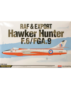 1/48  RAF& Export Hawker Hunter F.6/FGA.9 Academy 12312