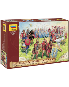 1/72 Republican Roman Infantry (III-II B.C.) Zvezda 8034