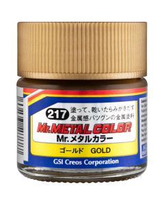 Metalcolor Gold 10ml Mr. Hobby MC217