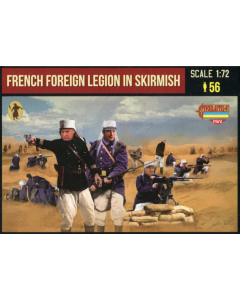 1/72 French Foreign Legion in Skirmish Strelets-R M150