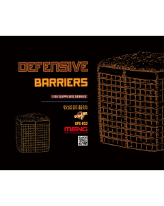 1/35 Defensive Barriers (voor diorama) Meng SPS032