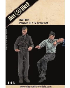 1/16 Panzer III / IV Crew Set - Das Werk F015 Das Werk F015