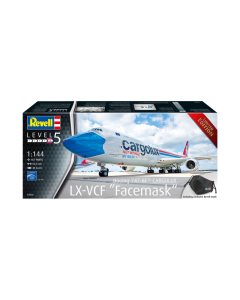 1/144 Boeing 747-8F CARGOLUX LX-VCF "Facemask" Revell 03836