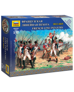 1/72 French Line Infantry (1812-1815), snap fit Zvezda 6802