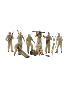 1/35 Figuren Set DAK Luftwaffe Artillerie Tamiya 35343