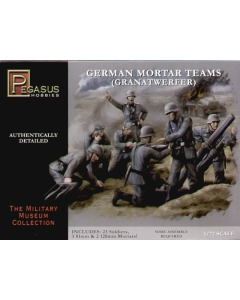 1/72 German Mortar Teams (Granatwerfer) Pegasus 7204
