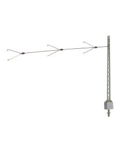 H0 Bochtdraadspanner voor 3 sporen (zonder mast), per stuk Sommerfeldt 138
