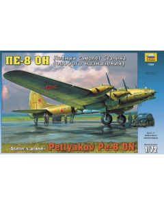 1/72 Petlyakov Pe-8 ON Stalin's Plane Zvezda 7280