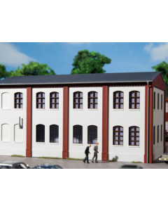 Muur / Wände 2322D gestuct/geputzt + kozijn/fen. A&B (8 st.) Auhagen 80708