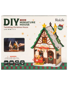 Rolife (Kerstmis) Twinkling Christmas House Robotime DS036