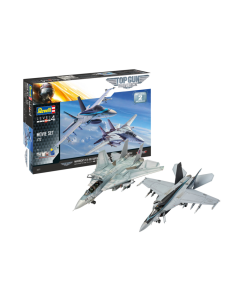 1/72 Movie Set F/A-18E Super Hornet & F-14D Tomcat "Top Gun" Revell 05677