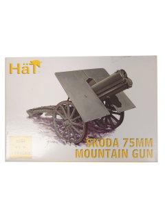 1/72 WWI Skoda 75mm mountain gun HAT 8244